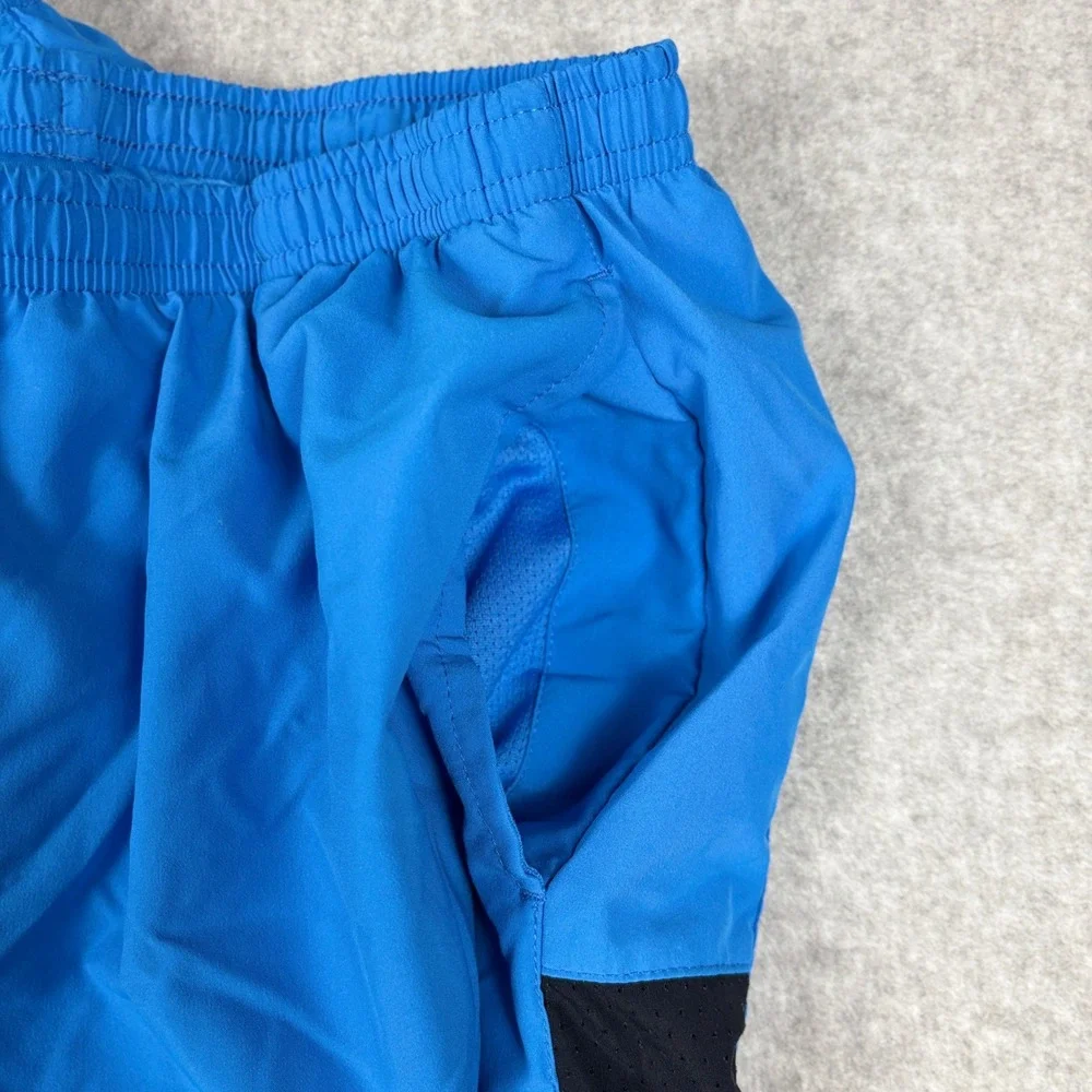 Nike Challenger Dri-FIT Running Shorts Mens Size M Blue Black 7 Inch AA4969-435